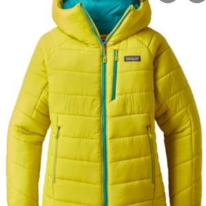 Patagonia Hyper Coat: Yellow: XS